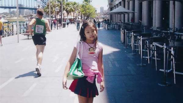 blackpink JENNIE childhood photo 5