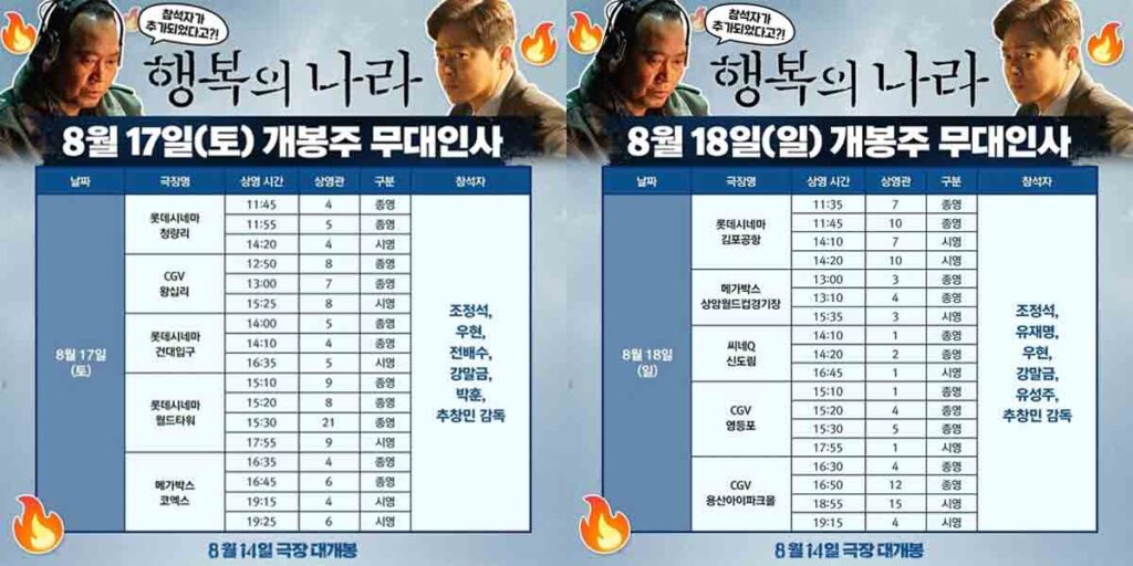 '서울의 봄 뒷 이야기' 실화 영화 행복의 나라 결말 리뷰 7 행복의 나라