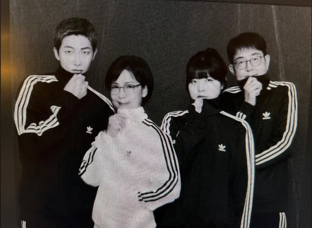 BTS RM 가족사진 아디다스