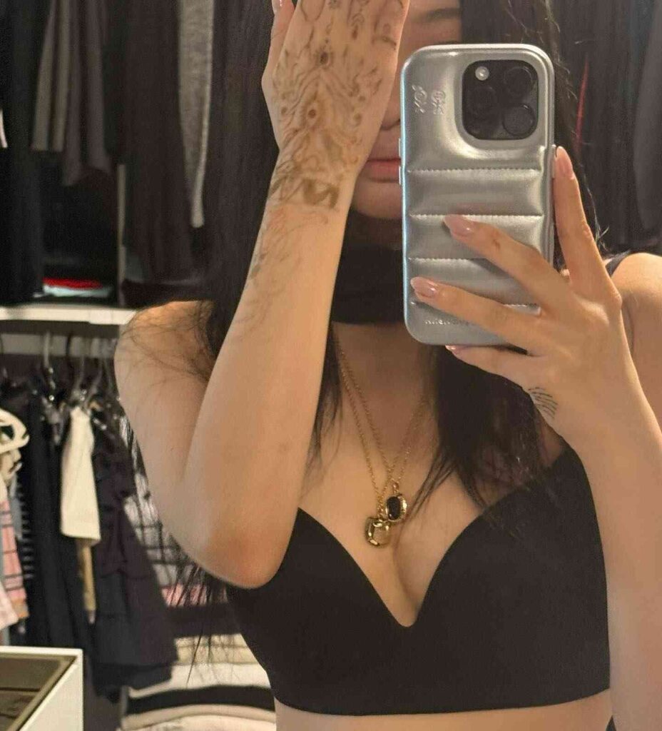 에스파 닝닝 속옷 셀카