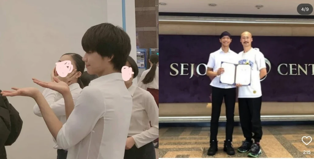 올데이프로젝트 타잔 학창시절 수상사진