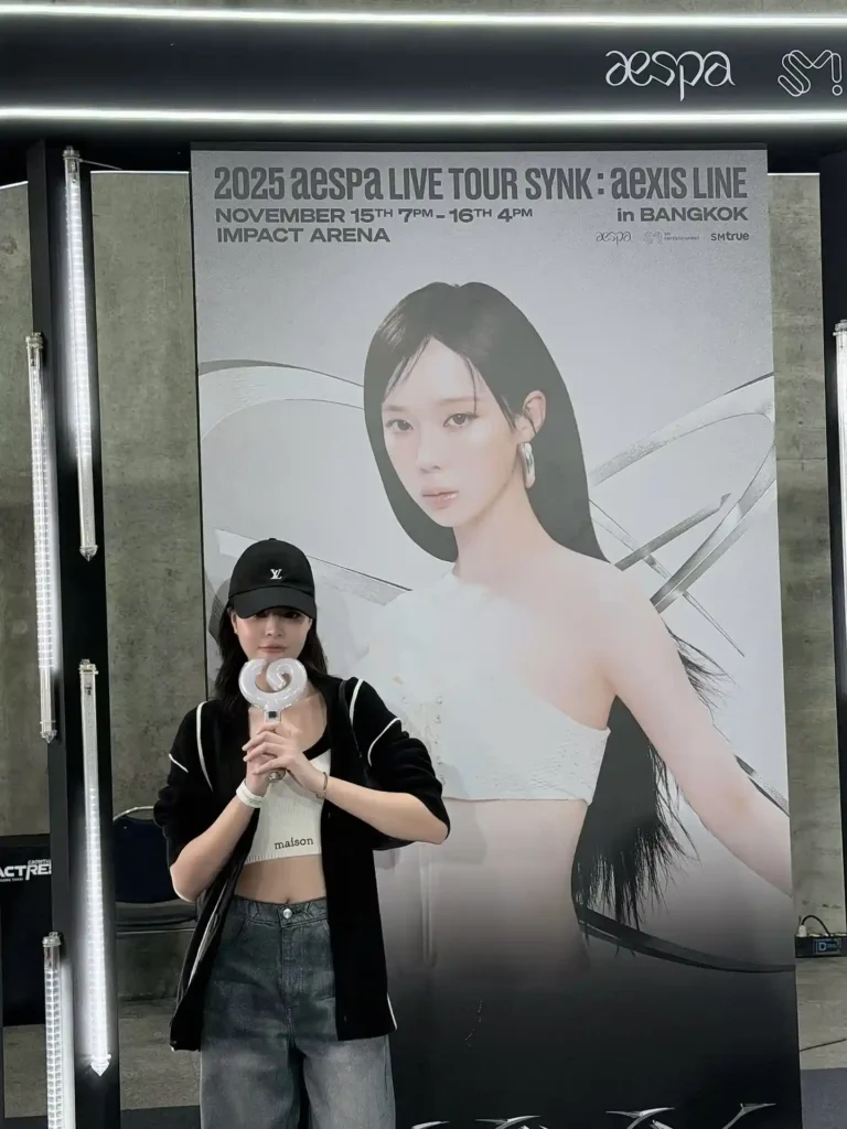 태국배우 페이 에스파 콘서트 윈터