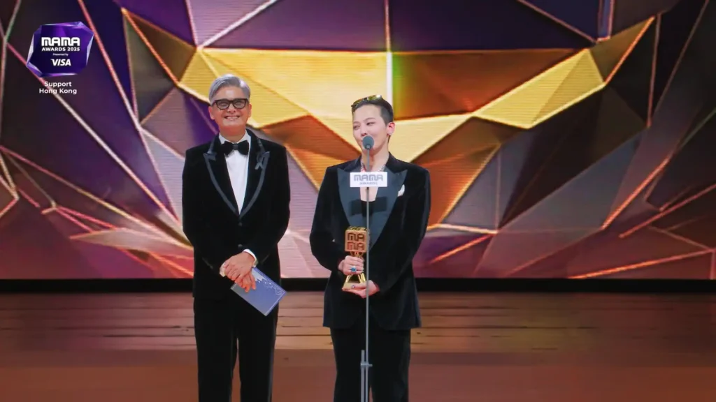 2025 마마 수상자 대상 지드래곤과 홍콩 스타 주윤발