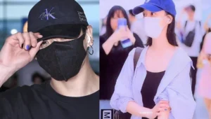 정국 윈터 커플 증거 네일