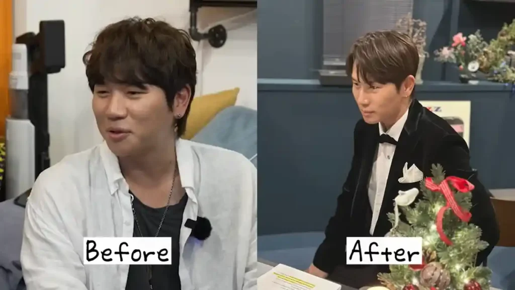 케이윌 마운자로 다이어트 감량 모습